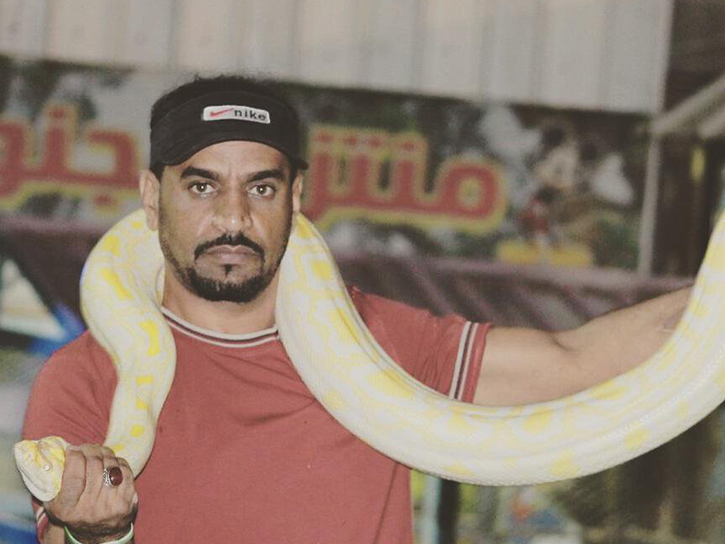 اضغط لمشاهدة الفيديو: مواطن سعودي صديق للأسود والتماسيح!